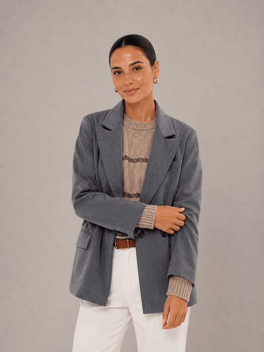 Blazer Feminino de Alfaiataria Aurea