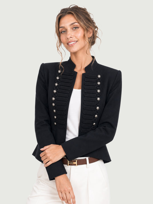 Jaqueta Feminina Estilo Militar Premium Dominique