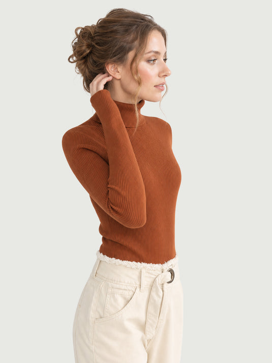 Suéter Feminino Lavine Gola Alta