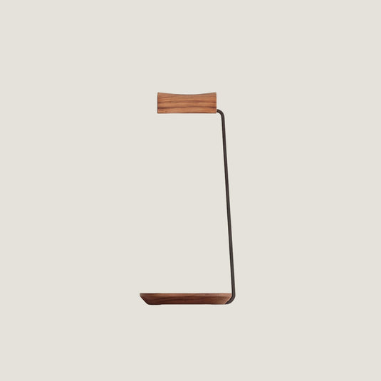 Suporte para Fones em Madeira