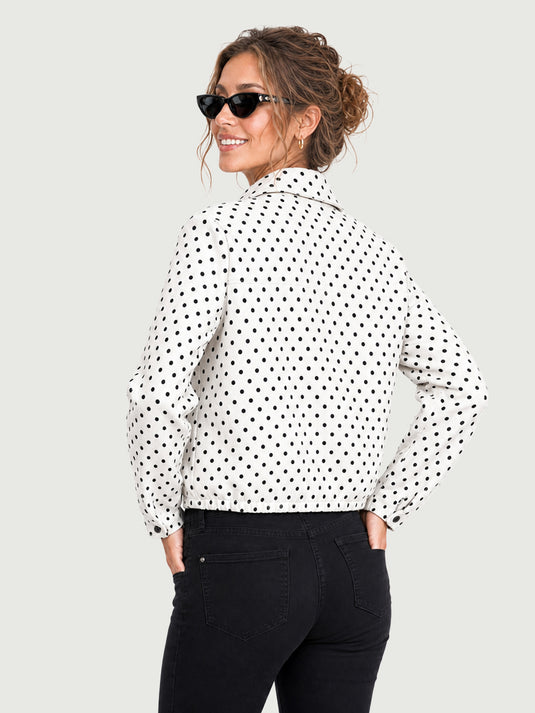 Jaqueta Corta Vento Feminina Oversized Versão Cropped Zael