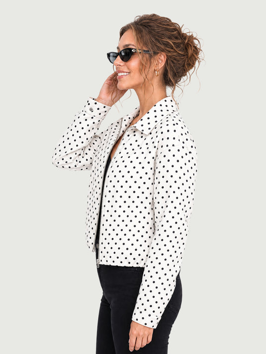 Jaqueta Corta Vento Feminina Oversized Versão Cropped Zael