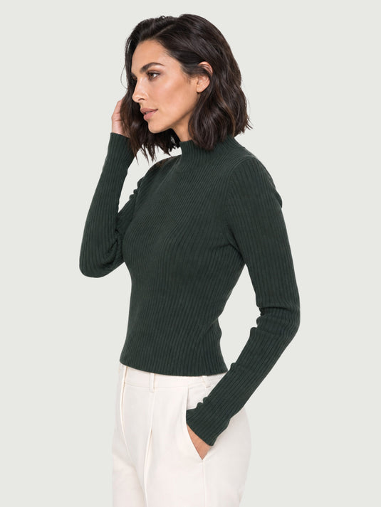 Suéter Feminino Hadama Gola Média
