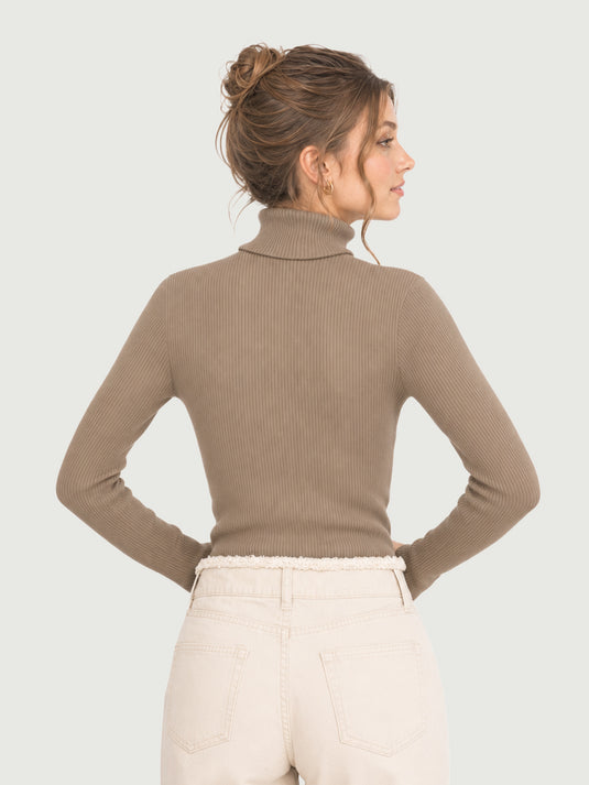 Suéter Feminino Lavine Gola Alta