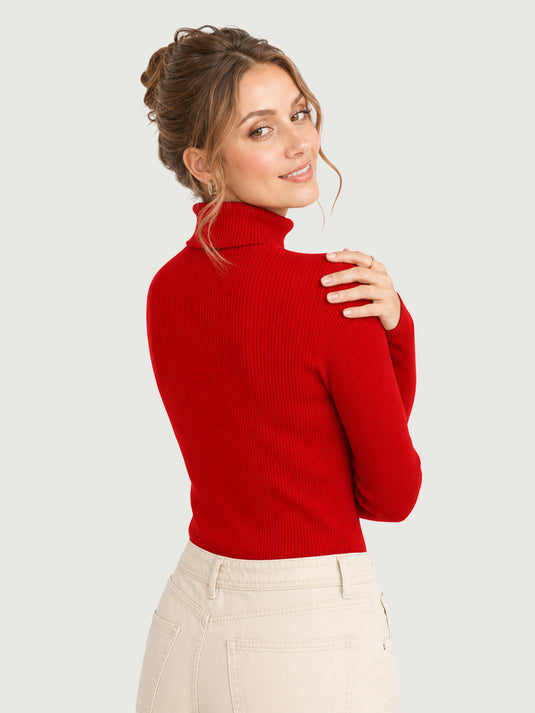 Suéter Feminino Lavine Gola Alta