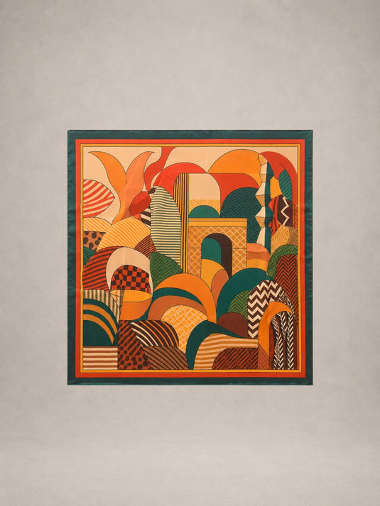 Lenço Feminino Colorido 70x70 Randale | Uso Versátil