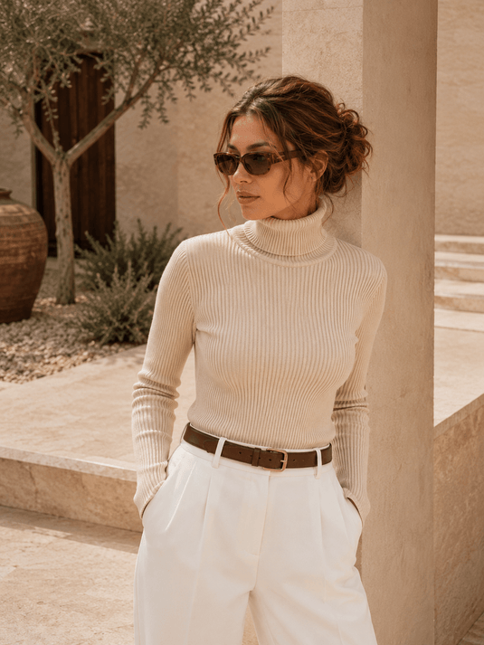 Suéter Feminino Lavine Gola Alta