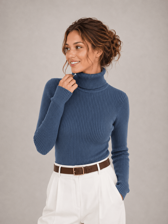Suéter Feminino Lavine Gola Alta