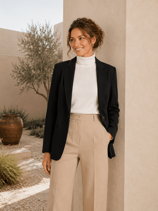 Blazer Feminino de Alfaiataria Elora