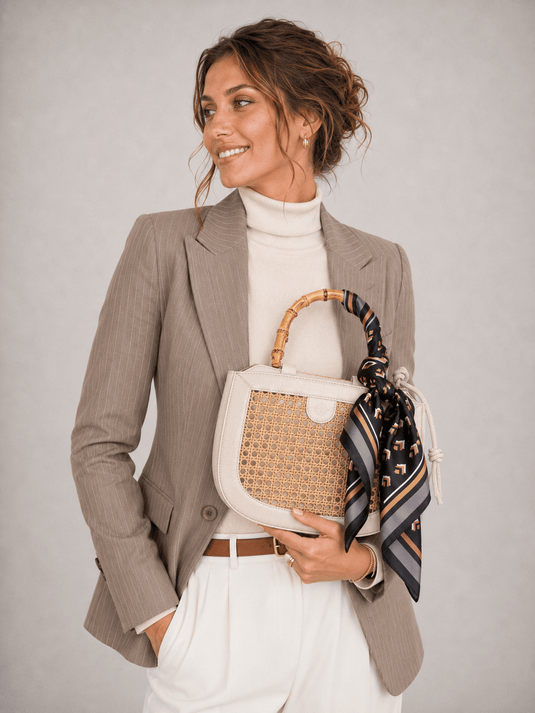 Lenço Feminino Preto 90x90 Havana | Uso Versátil