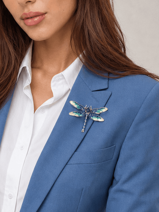 Broche Feminino Libélula Vasti