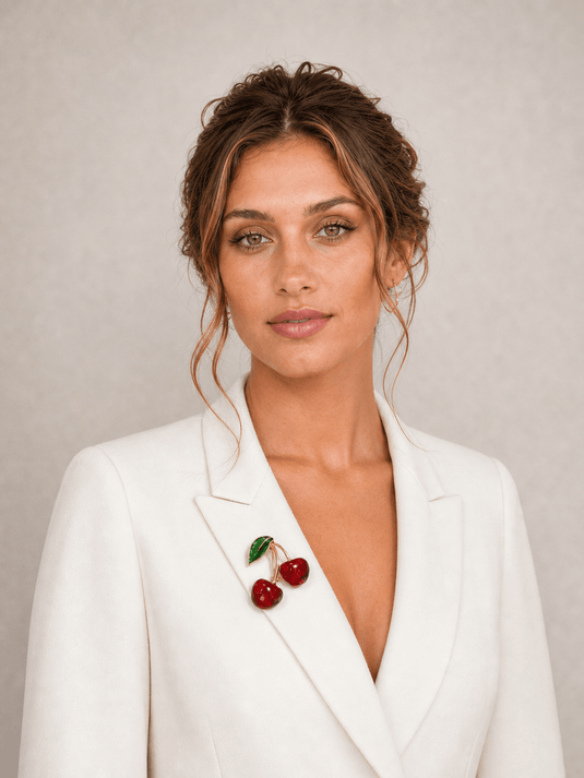 Broche Feminino Cereja Cintie