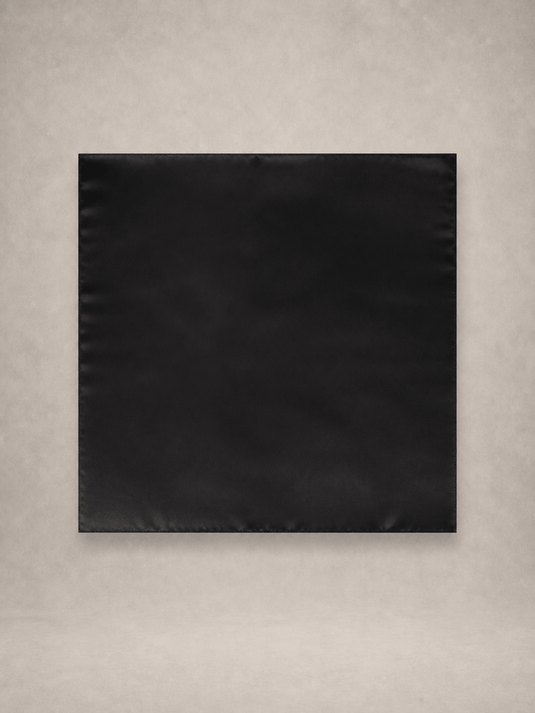 Lenço Feminino Preto 90x90 Lingard | Uso Versátil