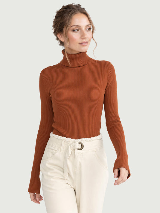 Suéter Feminino Lavine Gola Alta