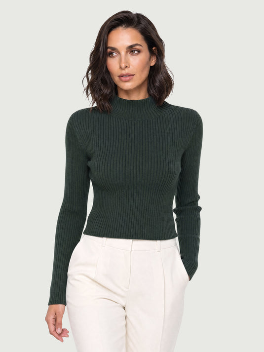 Suéter Feminino Hadama Gola Média