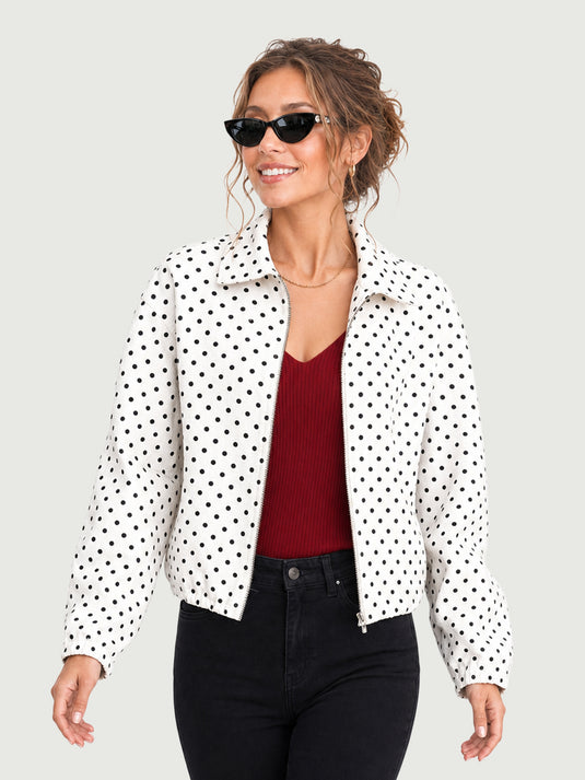 Jaqueta Corta Vento Feminina Oversized Versão Cropped Zael