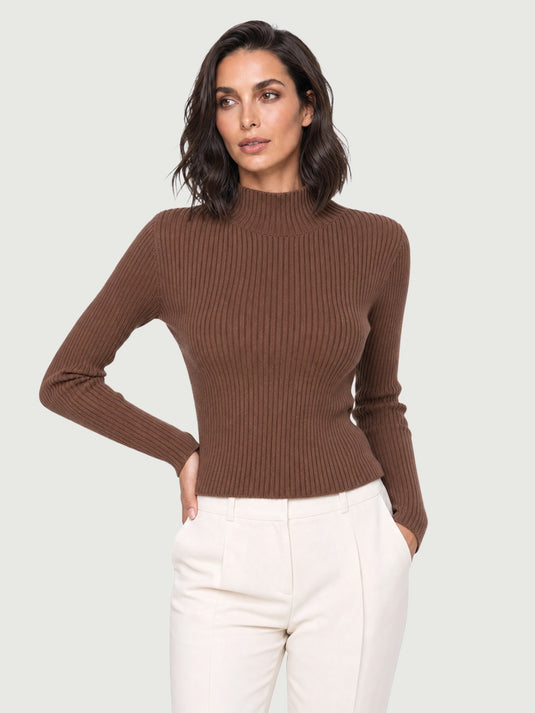 Suéter Feminino Hadama Gola Média